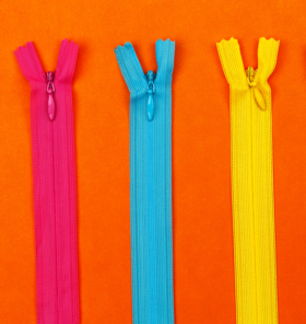 【货号115】3#隐形闭口拉链（金属后止，水滴头）