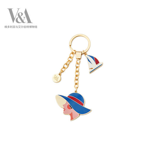 V&A博物馆 沙滩女人系列钥匙扣时尚个性潮钥匙链包包挂件 商品图4