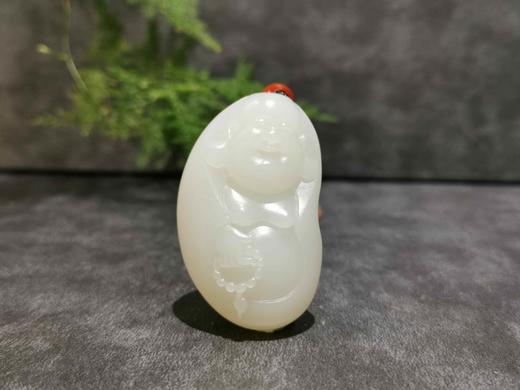 【御珠宫坊】羊脂白玉佛挂件 商品图0