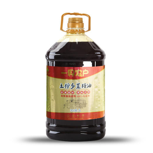 一界农户土榨乡菜籽油5L/桶 商品图0