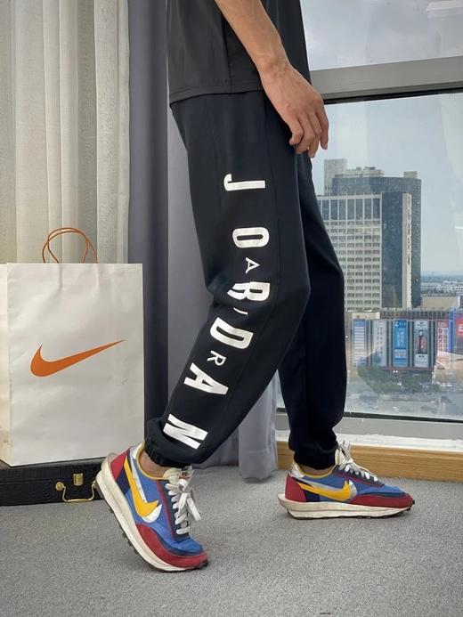 耐克乔丹方标男女情侣毛圈卫裤百搭基础款休闲运动裤束脚裤!