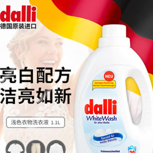 Dalli德国原装进口酵素多效浓缩洗衣液1.1L 商品图6
