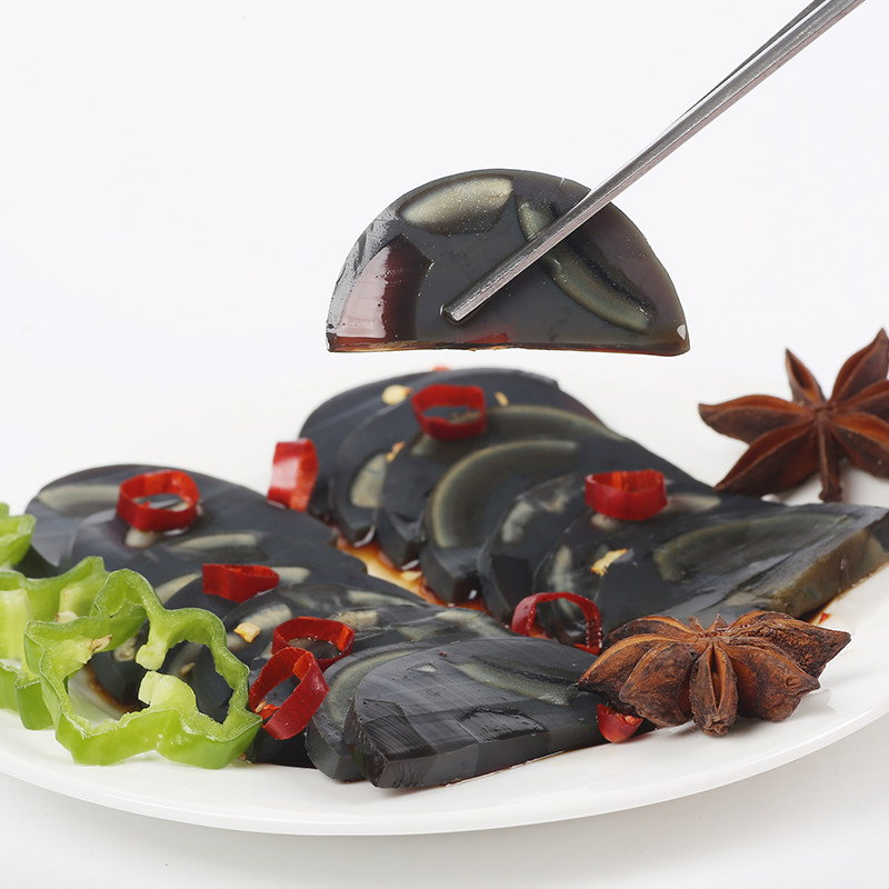 【神丹】湖北特产 无铅工艺松花皮蛋肠 凉拌菜下酒菜  300g*4根