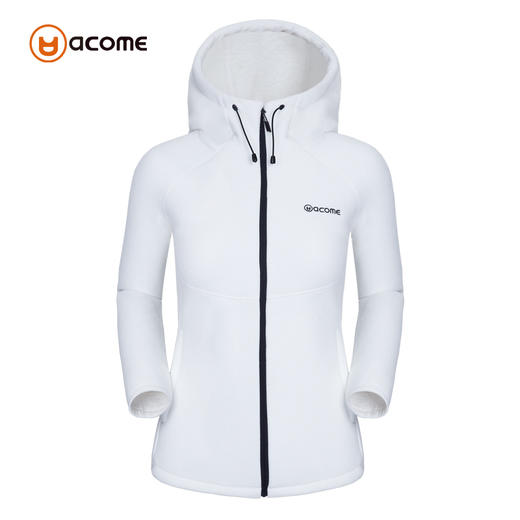 Acome阿珂姆/秋冬女式连帽抓绒衣 AG172F2009 商品图5