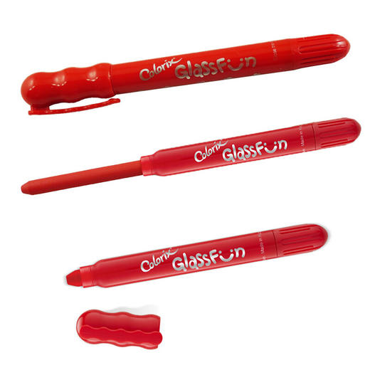 AMOS韩国原装12色进口儿童玻璃画板可旋转玻璃蜡笔 商品图4