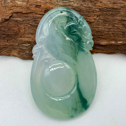 派瑞翡翠 翡翠龙 糯种 飘花 商品图1