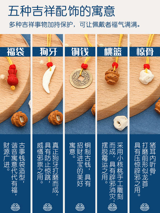 阿卡手工 diy龙腾虎跃平安符刺绣材料包 婴儿辟邪 商品图4