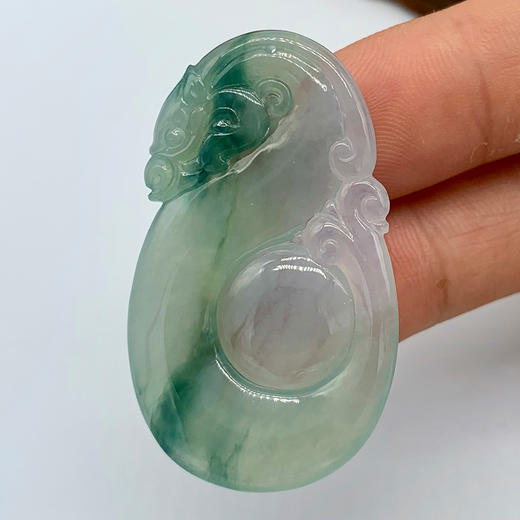 派瑞翡翠 翡翠龙 糯种 飘花 商品图2