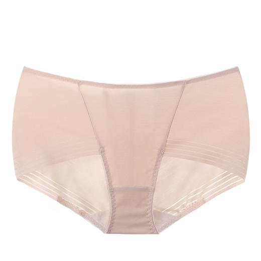 大胸显小无痕抹胸配套内裤女士三角裤轻薄透气速干 商品图1