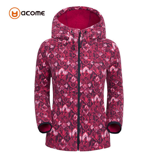 Acome阿珂姆/秋冬女式连帽抓绒衣 AG172F2009 商品图0