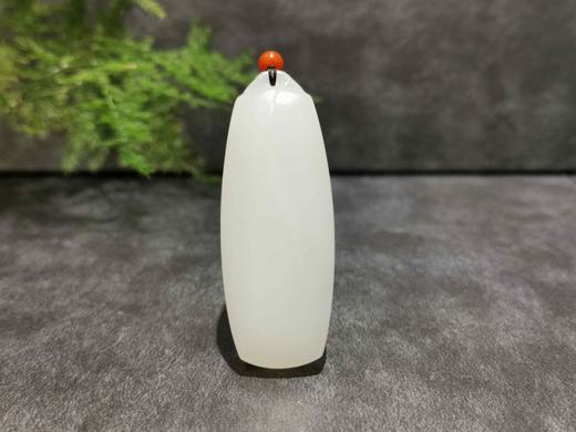 【御珠宫坊】羊脂白玉竹牌 商品图0