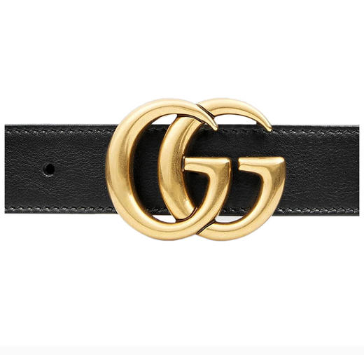 G驰/腰带男女同款时尚 双G扣皮带 无包装款 商品图2