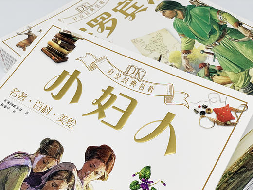 《DK彩绘经典名著》全16册 第一辑&第二辑 儿童名著经典美声配音 商品图4