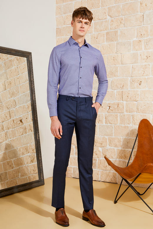 callisto三色可选缎感长绒棉法式领衬衫  FPSTL298C 商品图14