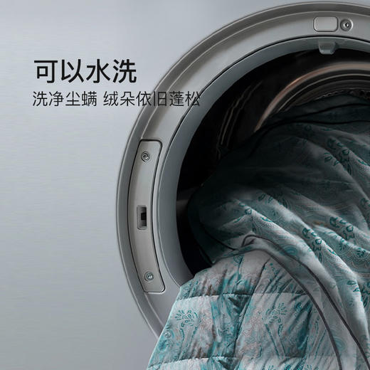 匈牙利进口95%可水洗白鹅绒麦春秋被送夏被 奥黛丽 商品图2