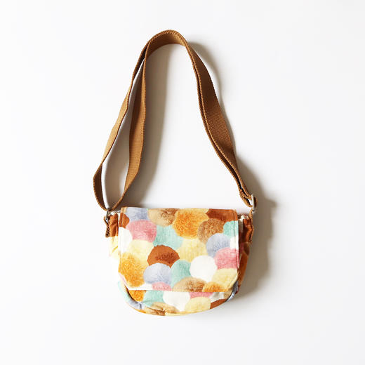 HUJI祤集Flap斜挎包插画毛球 商品图0