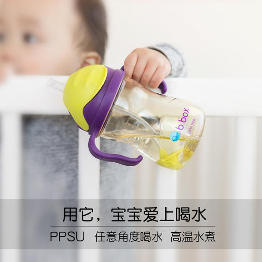 澳洲B.box吸管杯婴儿学饮杯迪士尼新款PPSU奶瓶三代宝宝重力球水杯 商品图5