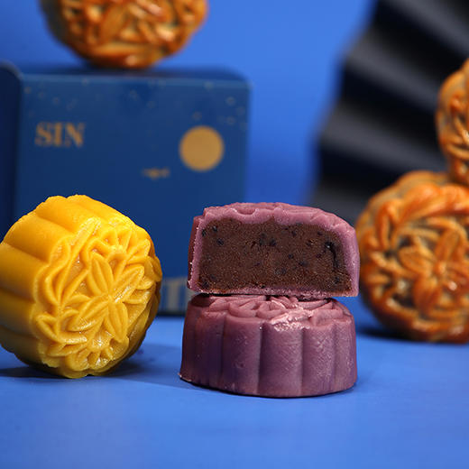 月光宝盒月饼礼盒（八个装月饼635g）（包邮） 商品图2