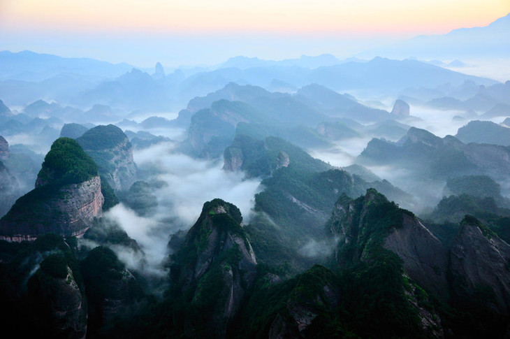 长沙周边的山水风景图片