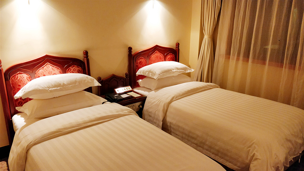 金山宾馆舒适四人套房双早优惠价