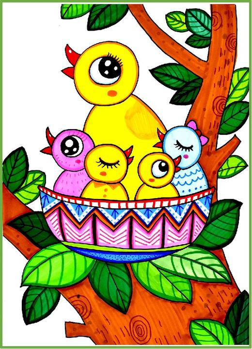 《大树上的鸟窝》春天/春季【自动发货：下单后，点击手机短信中收到的链接，即可获取文件下载的链接；如有任何问题，可添加客服微信hm33268获得帮助】
 商品图0