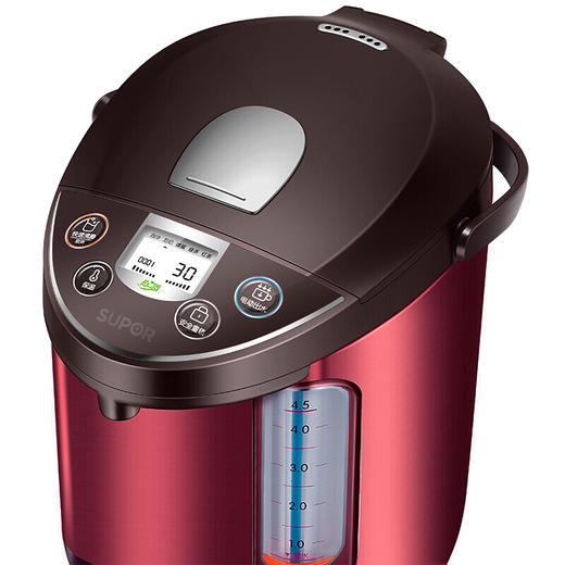 南5苏泊尔（SUPOR）SW-45S50A电热水瓶 电水壶4.5L容量多段温控电热水壶304不锈钢 烧水壶 保温除氯 商品图2