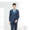 南4雅戈尔灰蓝商务套系 货号YOTX210027HIY 商品缩略图0