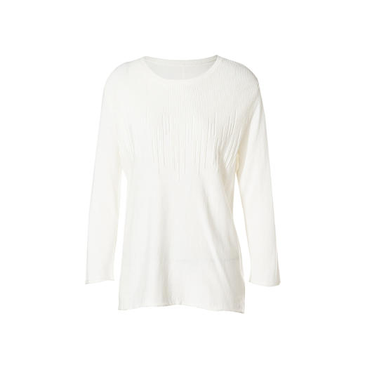 famecoco范可儿秋季上衣女长袖宽松气质打底毛衫F205DB004 商品图4