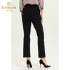 乔万尼新款裤子女显瘦百搭微喇黑色修身显高弹力小个子休闲裤ES3F543 商品缩略图3