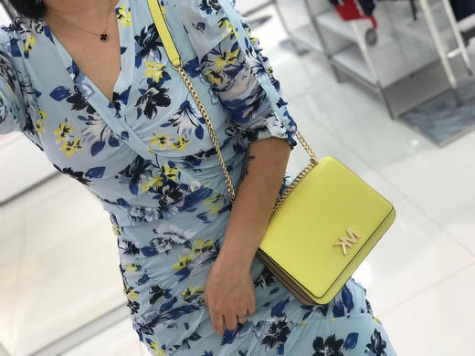 mk柠檬黄系列包包