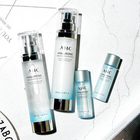 现货▲韩国AHC B5玻尿酸精华爽肤水保湿补水神仙水收缩毛孔水乳正装套盒