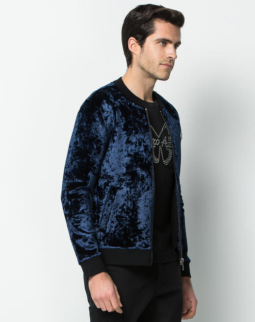 Marco Azzali 藏青夹克 J3701100 商品图2