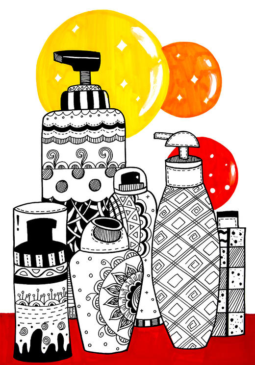 《瓶瓶罐罐的艺术》线描【自动发货：下单后，点击手机短信中收到的链接，即可获取文件下载的链接；如有任何问题，可添加客服微信hm33268获得帮助】 商品图0