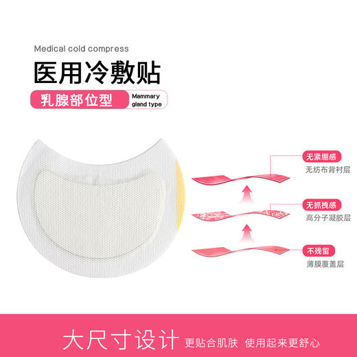 海南分院——美亚乳腺康医用冷敷贴 商品图2