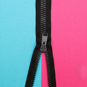 【货号200】5#树脂硬料开口拉链（保平头）