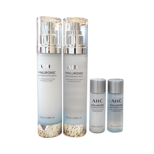 现货▲韩国AHC B5玻尿酸精华爽肤水保湿补水神仙水收缩毛孔水乳正装套盒 商品图4