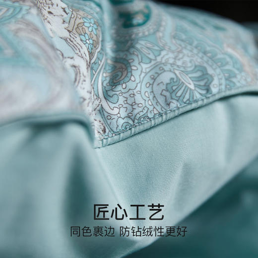 匈牙利进口95%可水洗白鹅绒麦春秋被送夏被 奥黛丽 商品图4