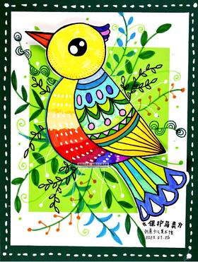 《树枝上的小鸟》鸟窝【自动发货：下单后，点击手机短信中收到的链接，即可获取文件下载的链接；如有任何问题，可添加客服微信hm33268获得帮助】
