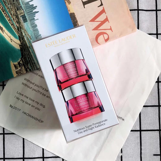 雅诗兰黛红石榴日霜晚霜套装 商品图0