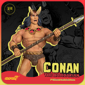 Super7 野蛮人柯南 漫画终极版 Conan the Barbarian 复古 潮玩 摆件 限定