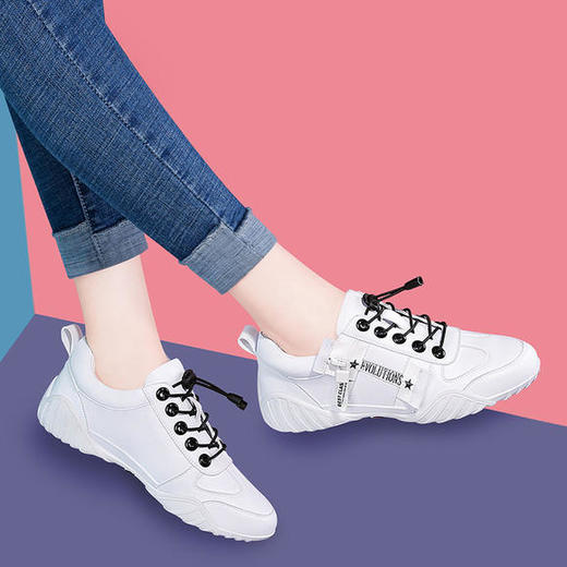 mlkl9183新款时尚气质休闲百搭运动平底鞋