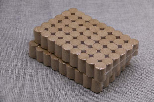 炙艾坊蕲艾艾灸（黄棉纸艾草纸古法手工制作）纯艾艾绒18×28mm香艾柱两包起售