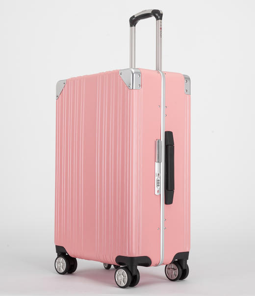 银座pc材质窄框拉杆箱 商务休闲 铝框静音万向轮旅行箱9058K 商品图1