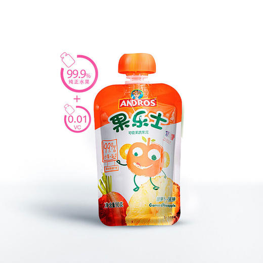 法国果乐士可吸果泥90g