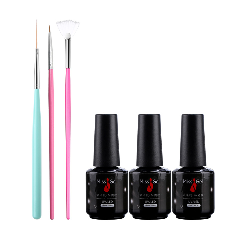 魅思（索芙娜）晕染加固胶3瓶装拉线笔3支装