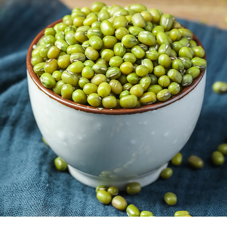 正宗吉林白城产五谷杂粮大豆 真空包装 可煮绿豆汤绿豆粥 - 大集家