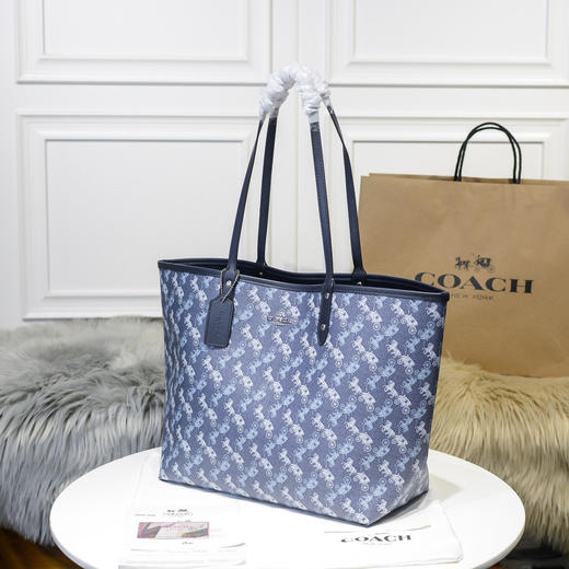 春季特惠💰420 蔻驰COACH 双面托特包两用包 91107 商品图1