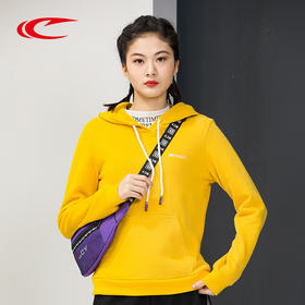 【线下同款 连帽设计 加绒加厚】赛琪女士冬季运动卫衣170852