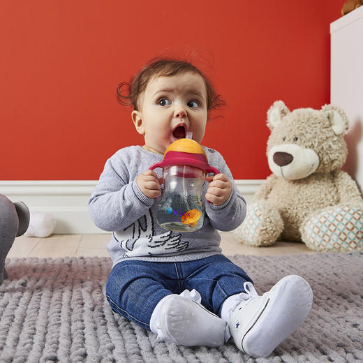 澳洲B.box吸管杯婴儿学饮杯迪士尼新款PPSU奶瓶三代宝宝重力球水杯 商品图2