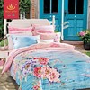 王朝家纺全棉磨毛四件套 诗情画意1.8m 商品缩略图0
